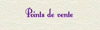 Points de vente