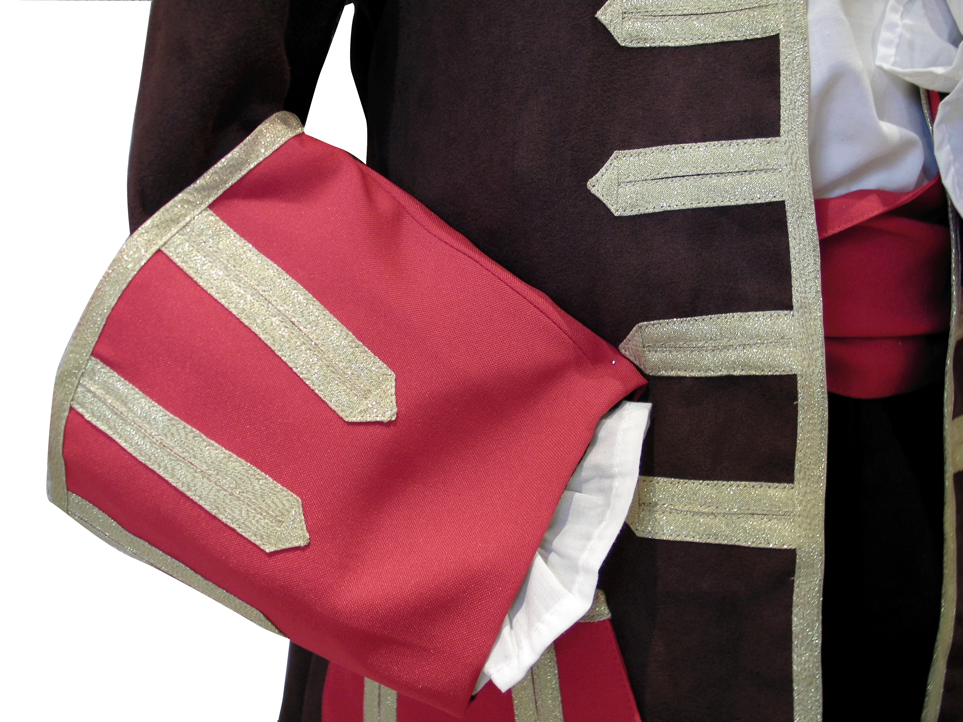 Pirate ou Corsaire détails du costume