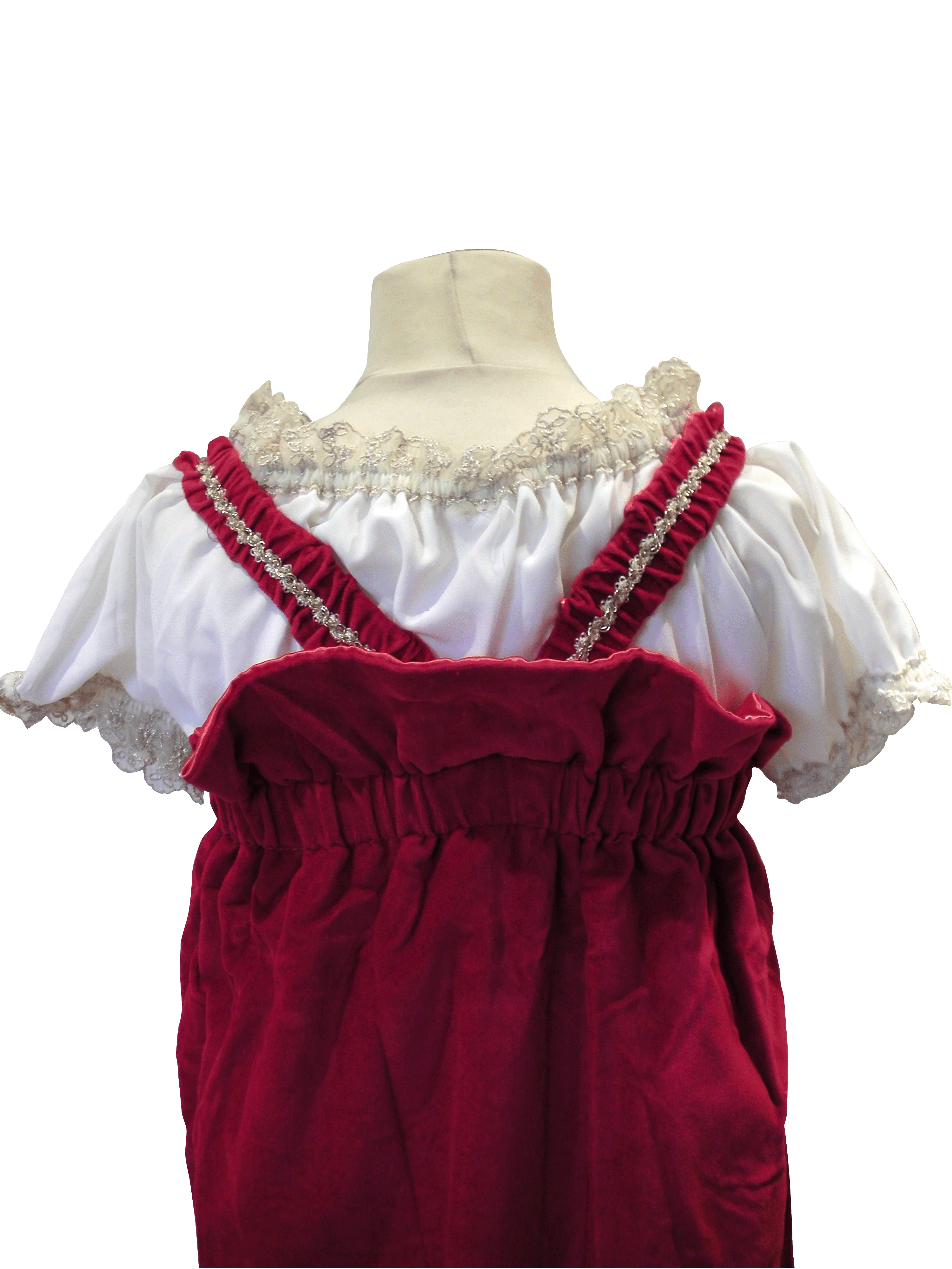 Robe Joséphine et sa traîne