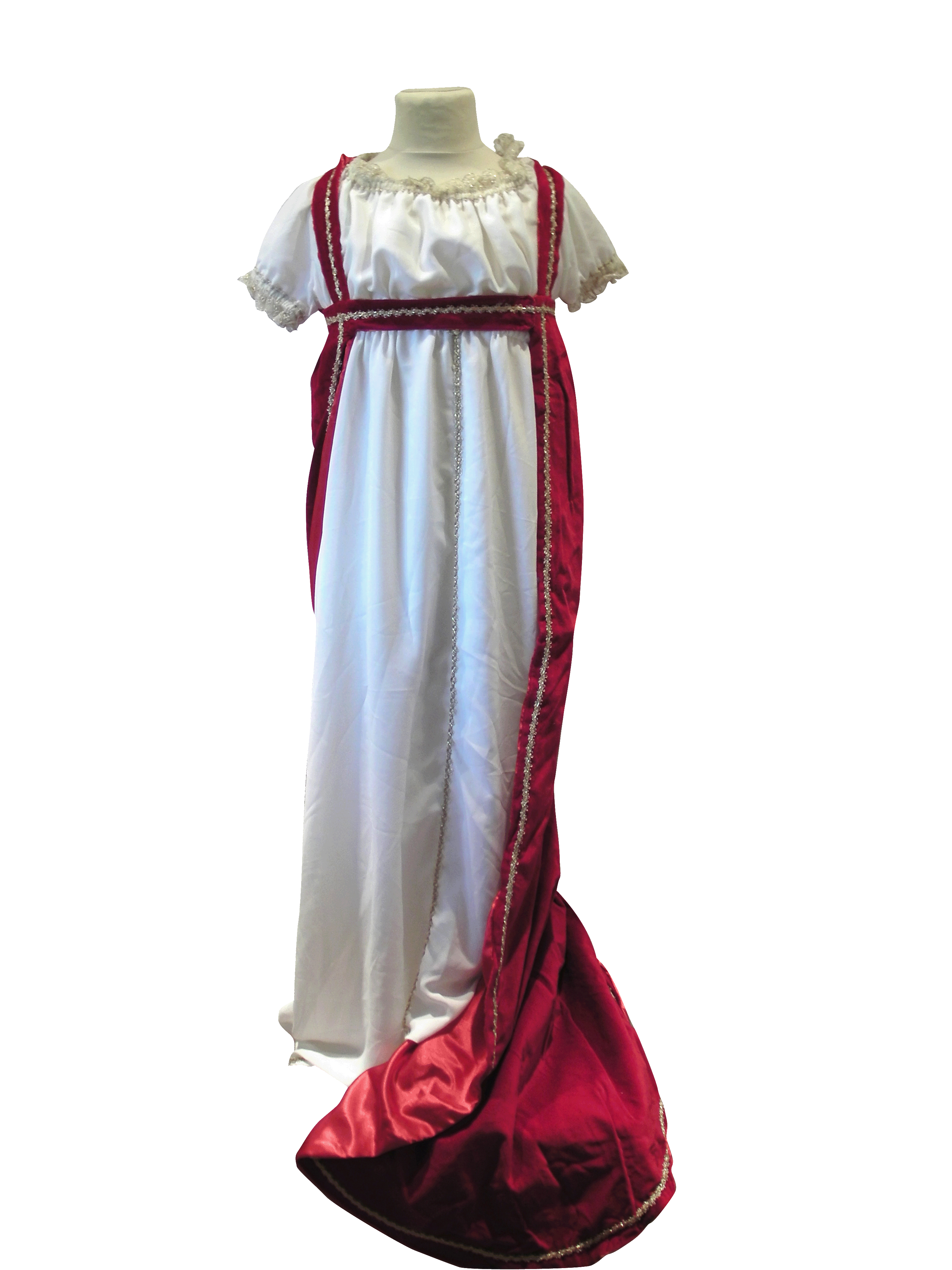 Robe Joséphine et sa traîne