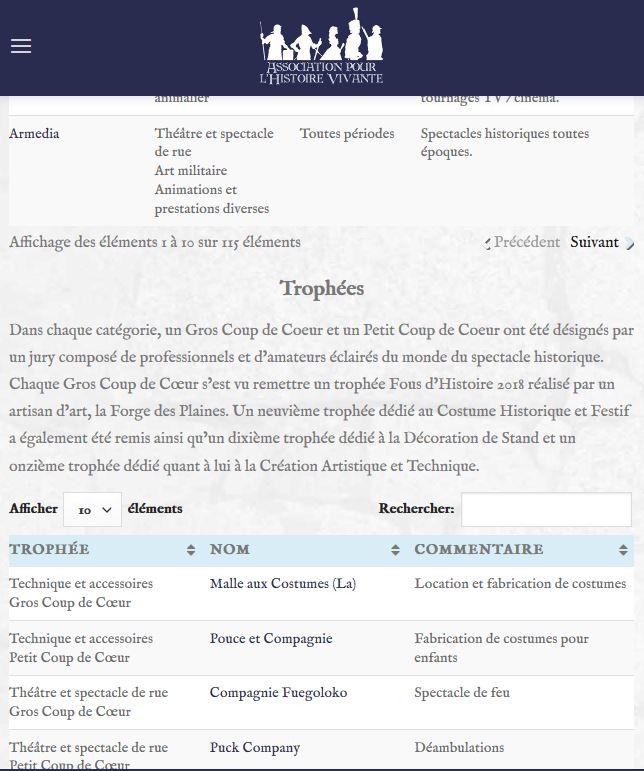 trophee Fous d'Histoire Compi&egrave;gne