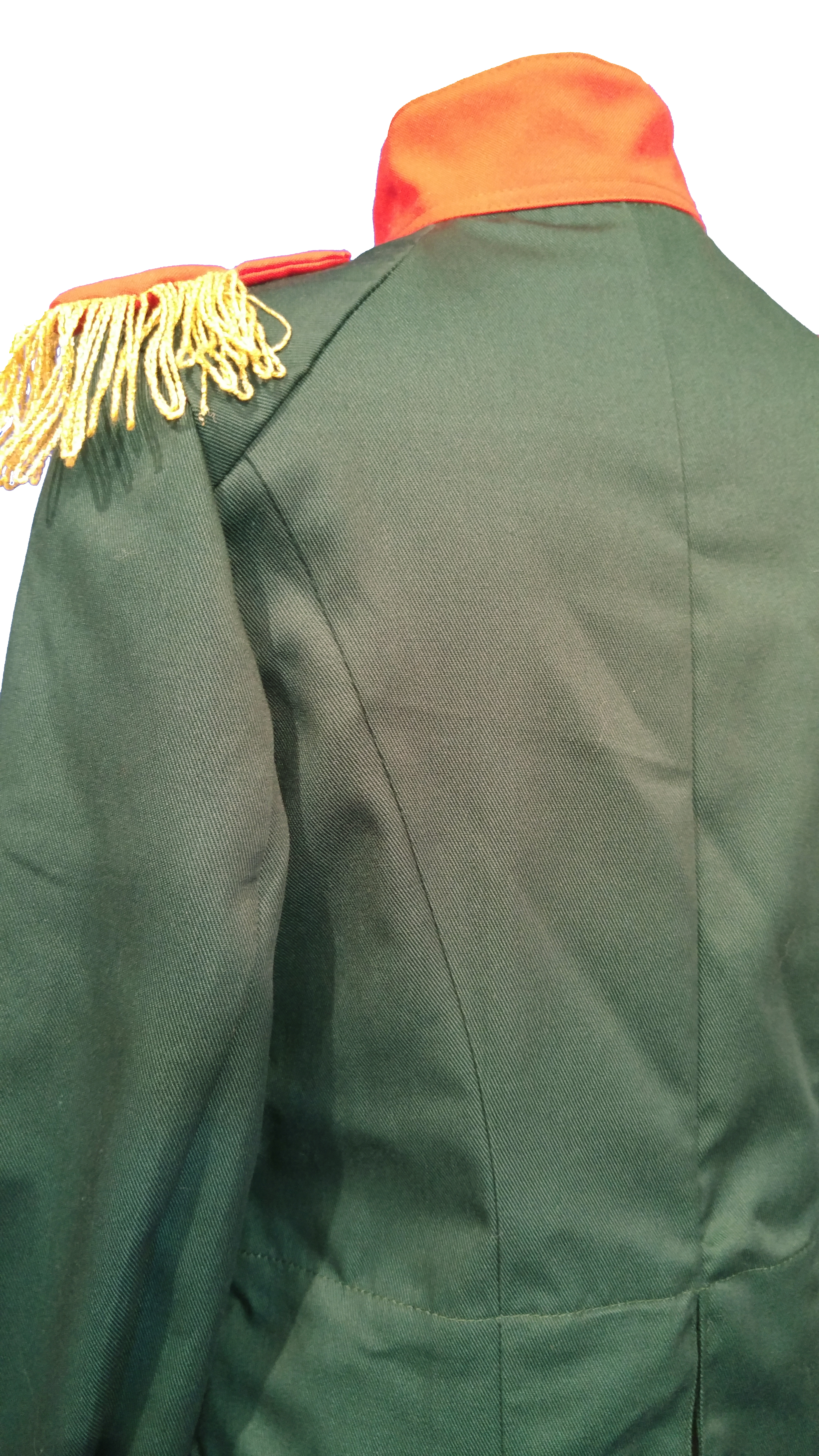 détail dos uniforme Napoléon