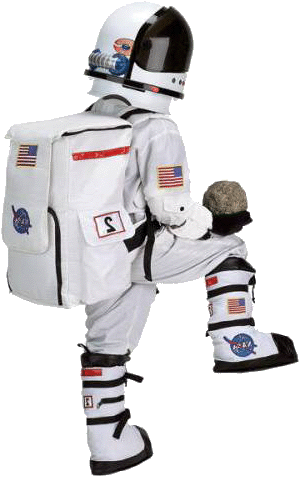 Pouce et Compagnie - Casque d'astronaute junior