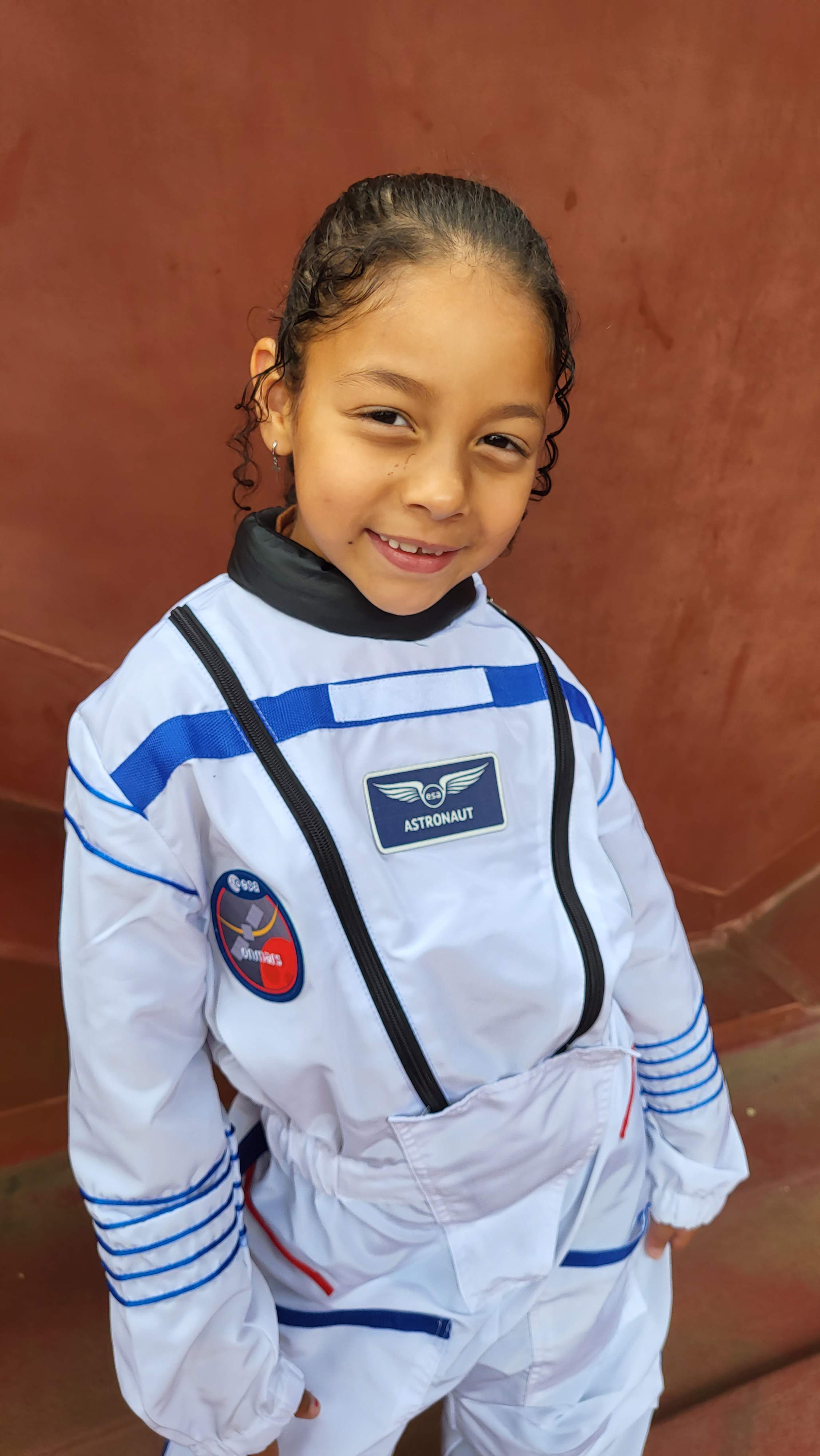 astronaute ESA détails buste