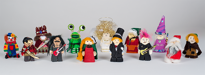 figurines en carton calafant