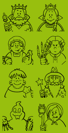 Personnages palais