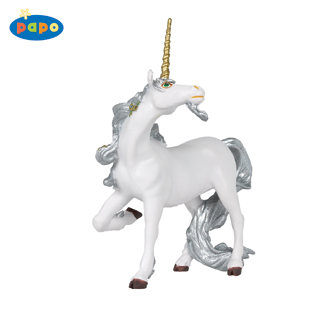 Licorne argentée