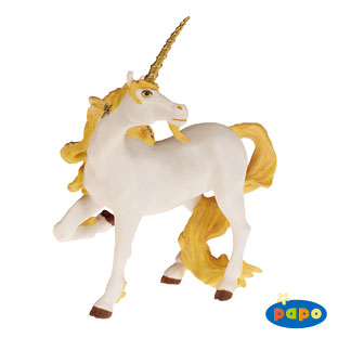 Licorne dorée