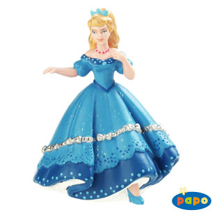 Princesse bleue au bal