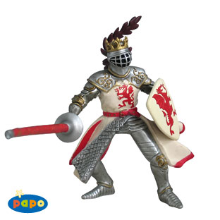 Roi au dragon rouge
