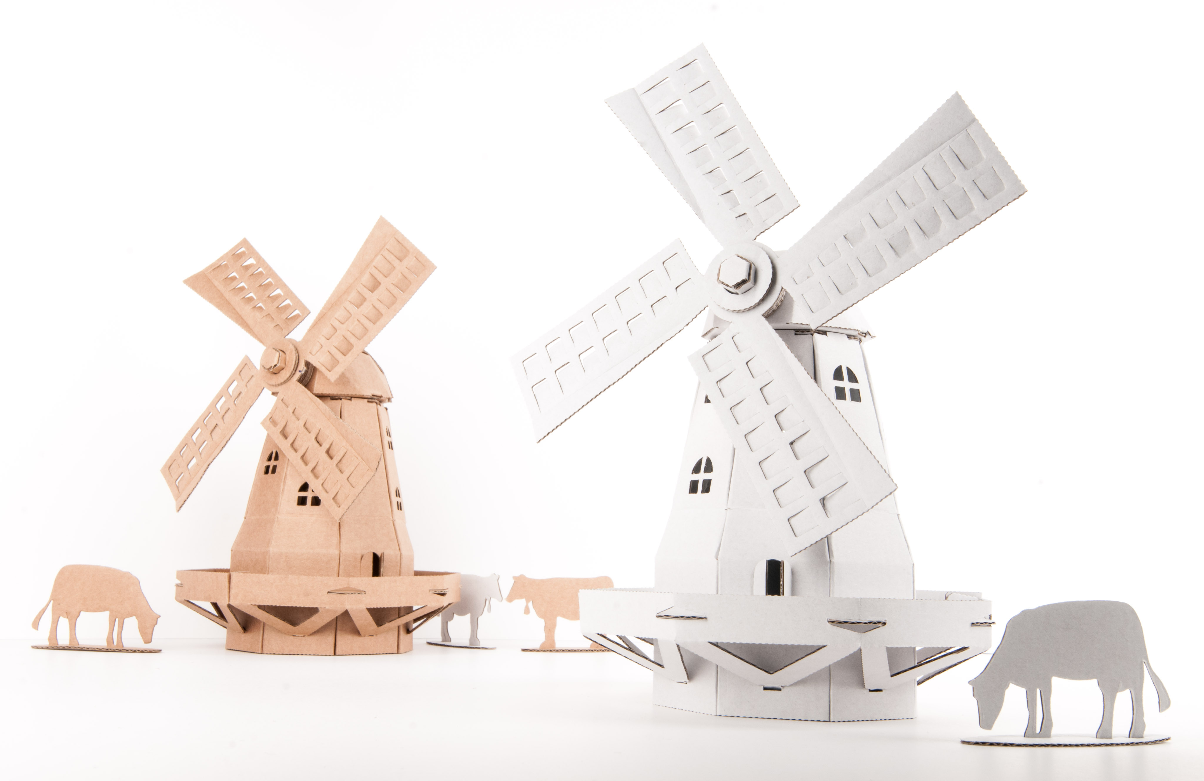 Leolandia Moulin en carton