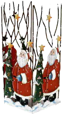 photophore Père Noel