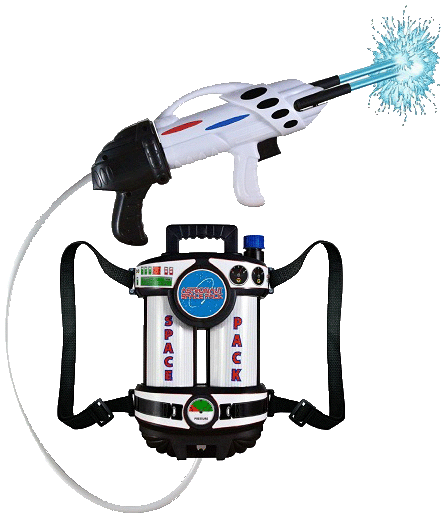 pistolet astronaute à eau
