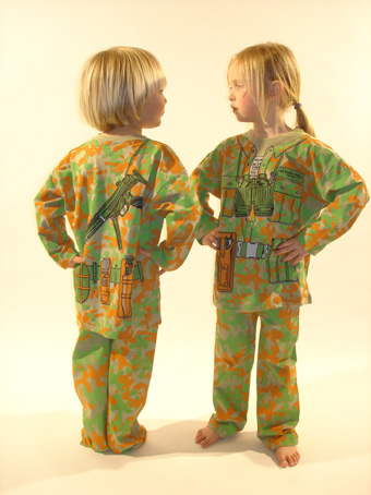 Pyjama déguisement action force