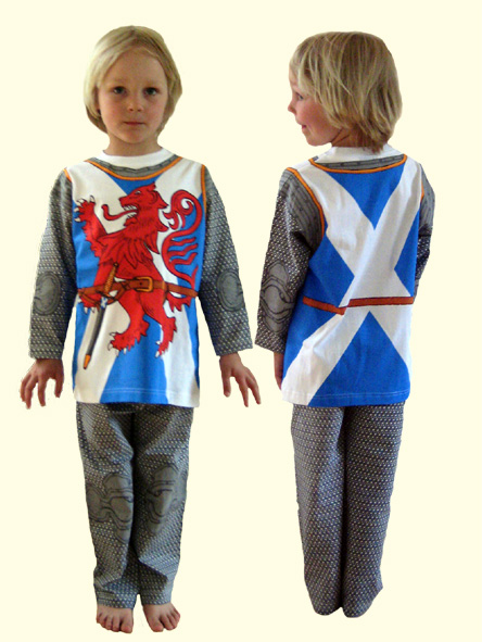 Pyjama déguisement Chevalier écossais