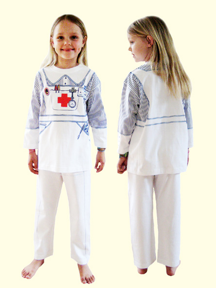 Pyjama déguisement Infirmière