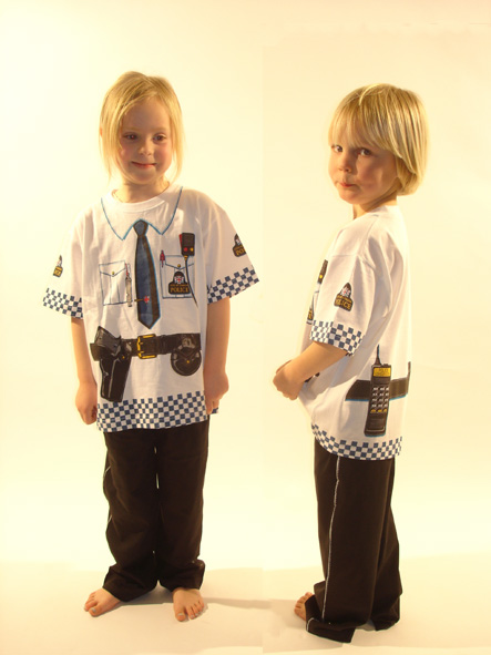 Pyjama déguisement Policier