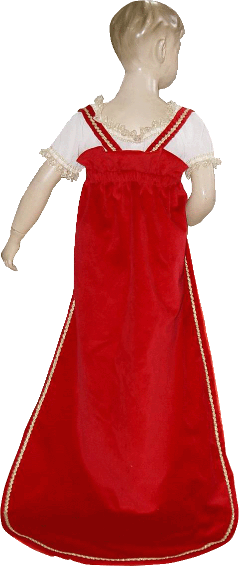 Robe Joséphine vue de dos
