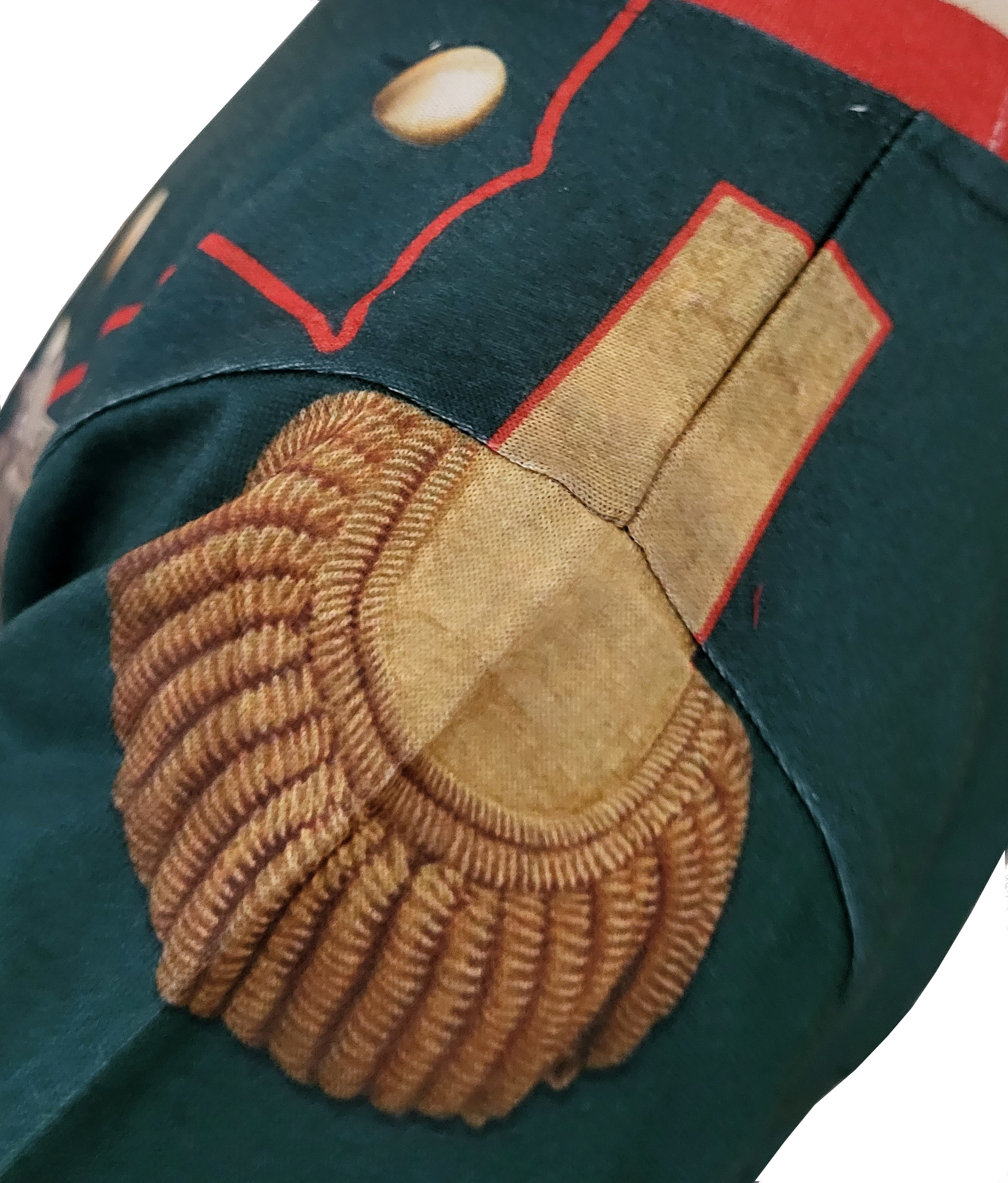 détail épaule T-shirt 3D Napoléon
