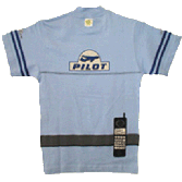 t-shirt de pilote dos