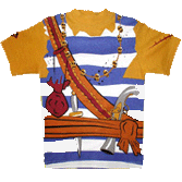 t-shirt de pirate face