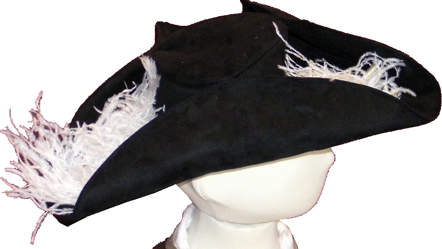 Tricorne de pirate ou corsaire